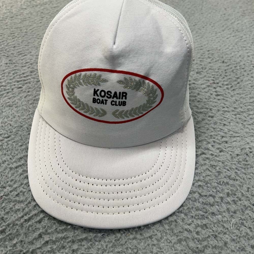 Vintage Kosair Hat Cap Mens One Size Snapback Boat Club made In USA 90s